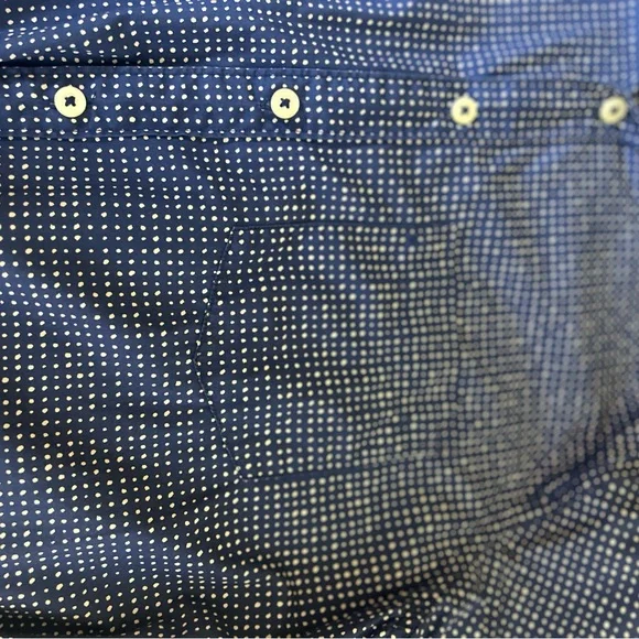 American Eagle Outfitters, Seriously Soft, Men’s Medium Tall, navy & white shirt - Picture 4 of 4